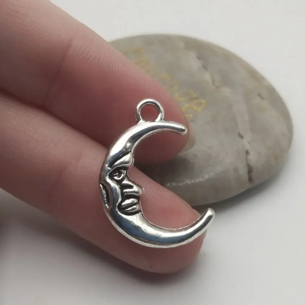 Crescent goodnight‎ moon charm